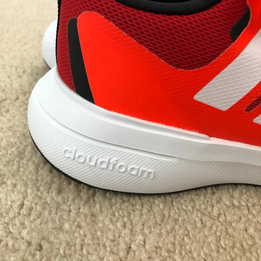 Adidas Fortarun 2.0 Cloudfoam Running Shoe Men's Size 5.5 Red